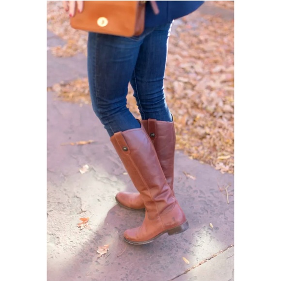 frye melissa button boot calf circumference
